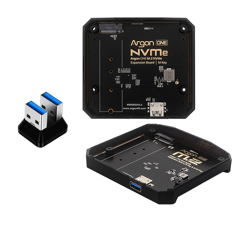 Pi 4 Case - Placa de expansión Argon ONE M.2,