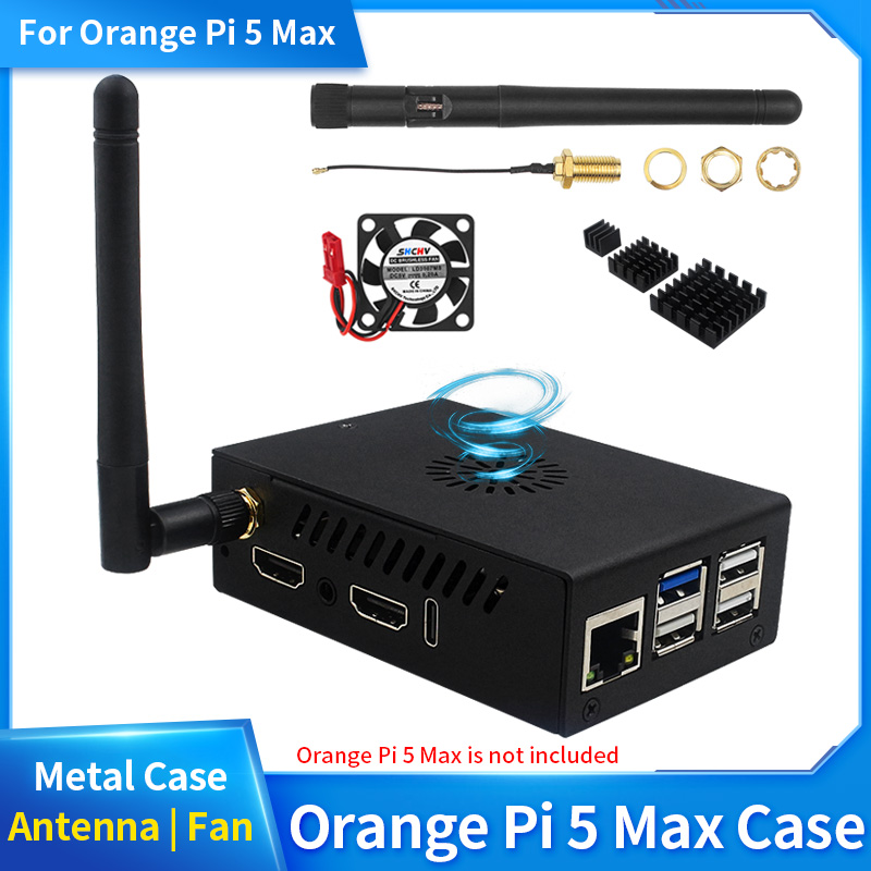 Pi 5 Case - Caja Orange Pi 5 Max con