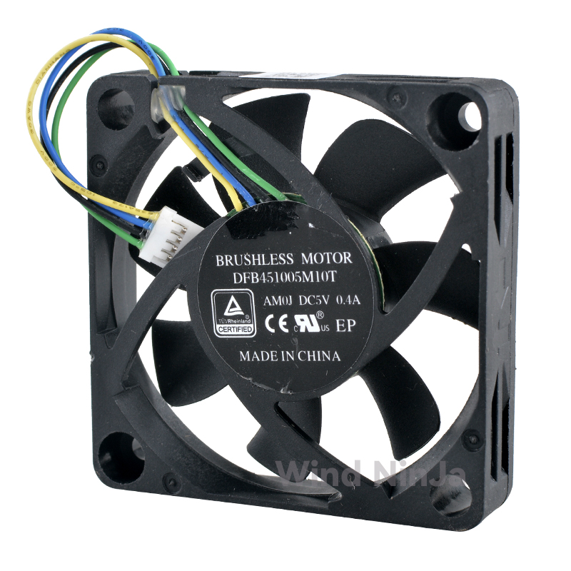 Pi 4 Case - DFB451005M10T AM0J 5cm 50mm Micro ventilador
