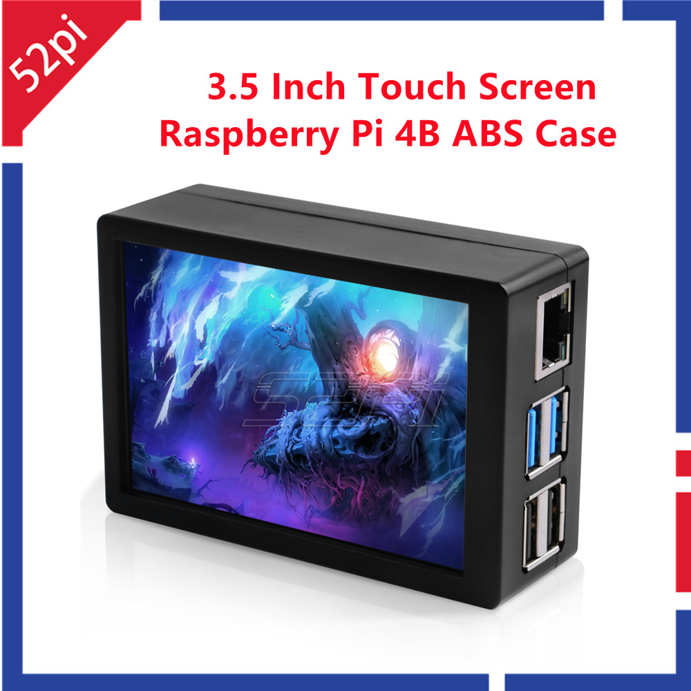Pi 4 Case - Kit de pantalla táctil resistiva para