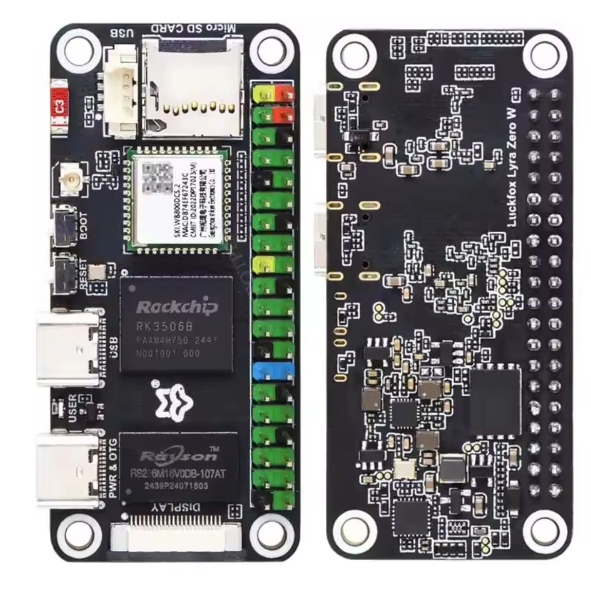 Pi Zero - Placa Linux Luckfox Lyra Zero W