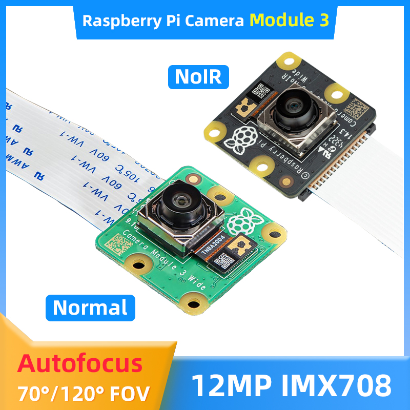 Raspberry Pi Global Shutter Camera Imx296 - Módulo de Cámara Oficial Raspberry Pi