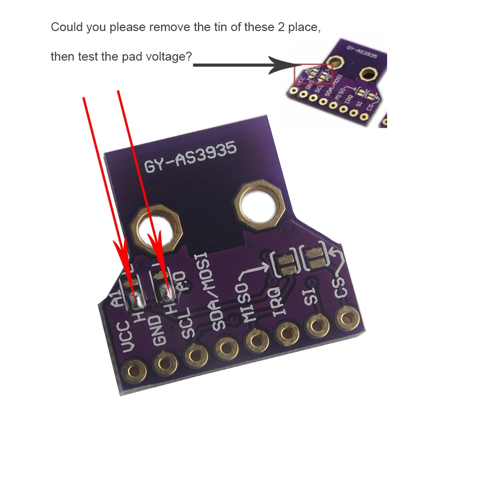 Arduino Kit - Módulo sensor detector de rayos GY-AS3935,