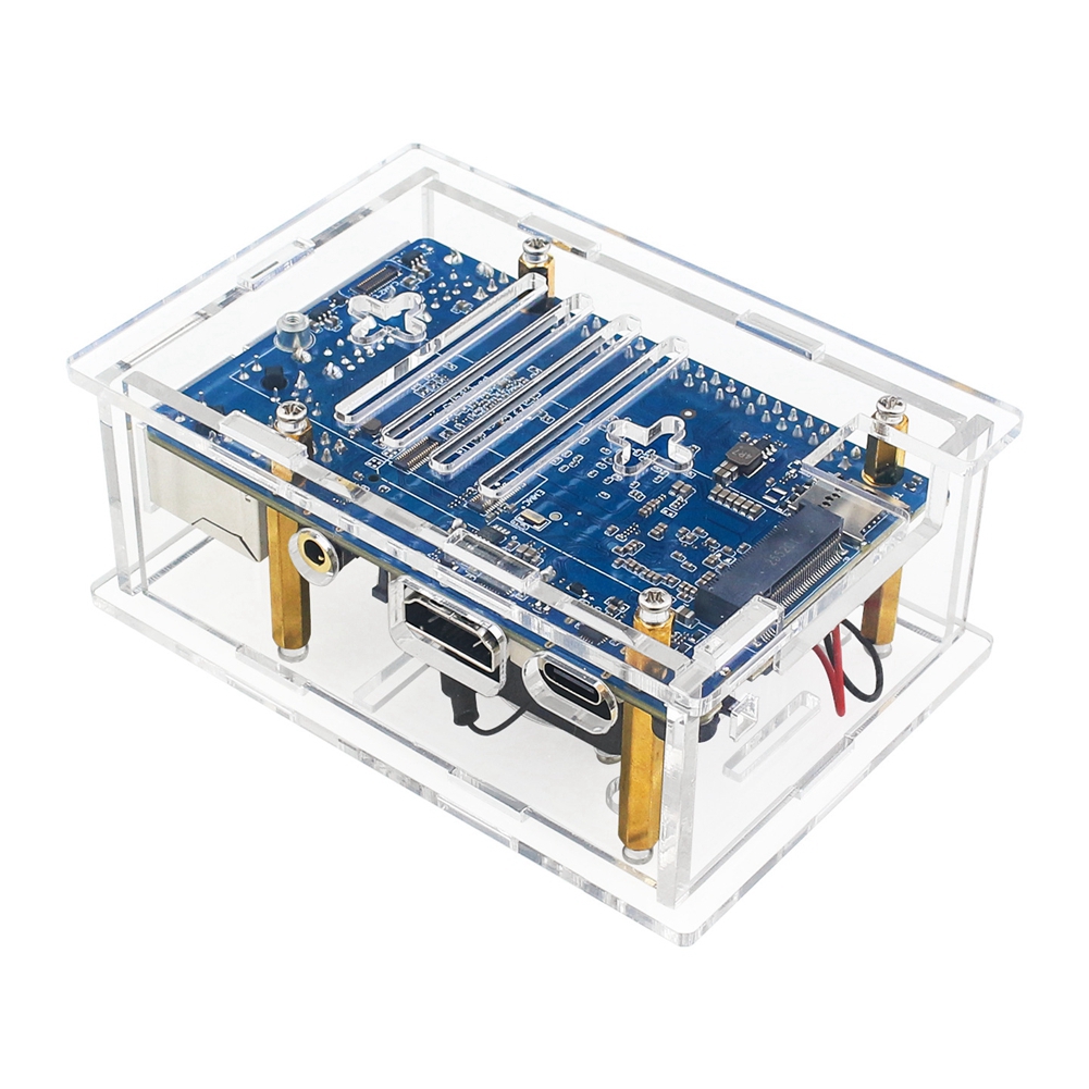 Pi 4 Case - Ventilador de refrigeración B27B y funda