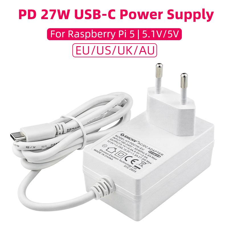 Pi Power Supply - Raspberry Pi 5 5,1 V 5A