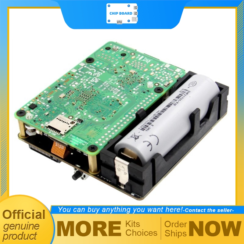 Raspberry Pi 5 - Geekworm X1208 UPS HAT para Raspberry