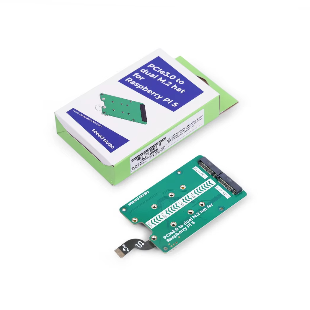 Raspberry Pi 5 - 103110065 Conmutador PCIe3.0 a sombrero dual