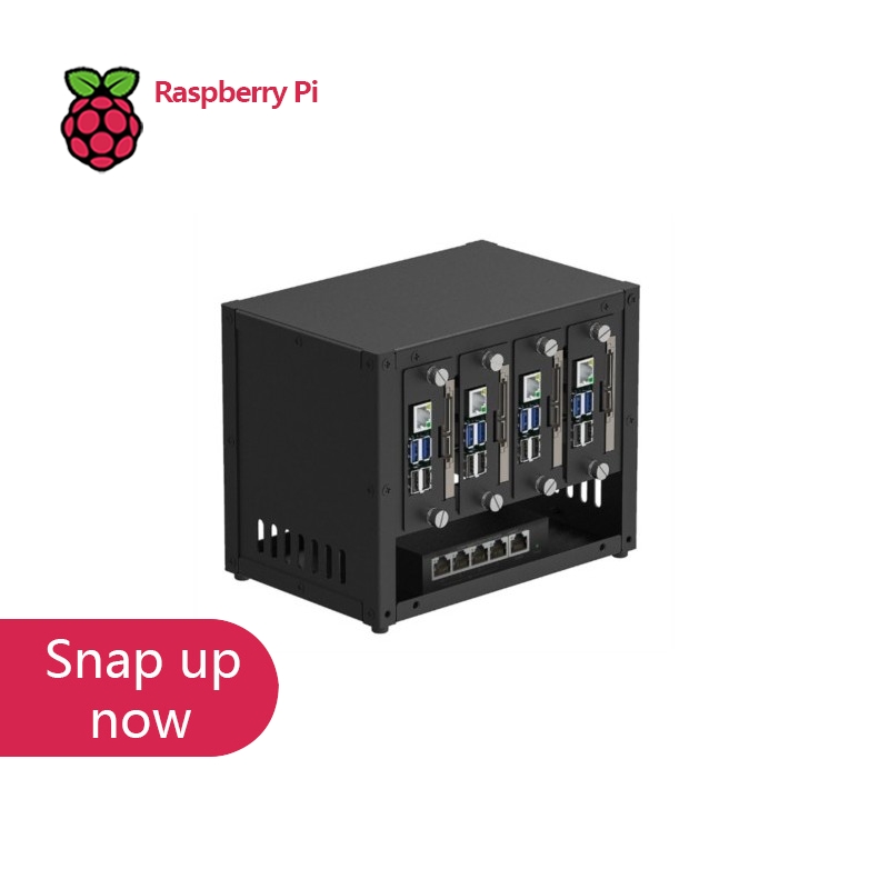 Pi 4 Case - Caja para Raspberry Pi de UCTRONICS,