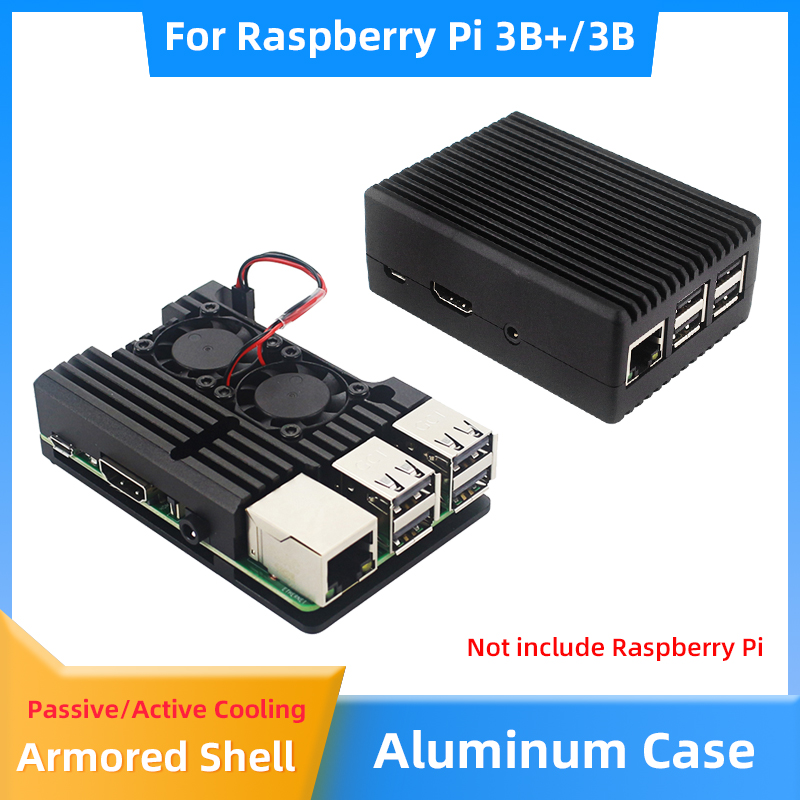 Pi Cooler - Raspberry Pi 3B+ 3B Caja de