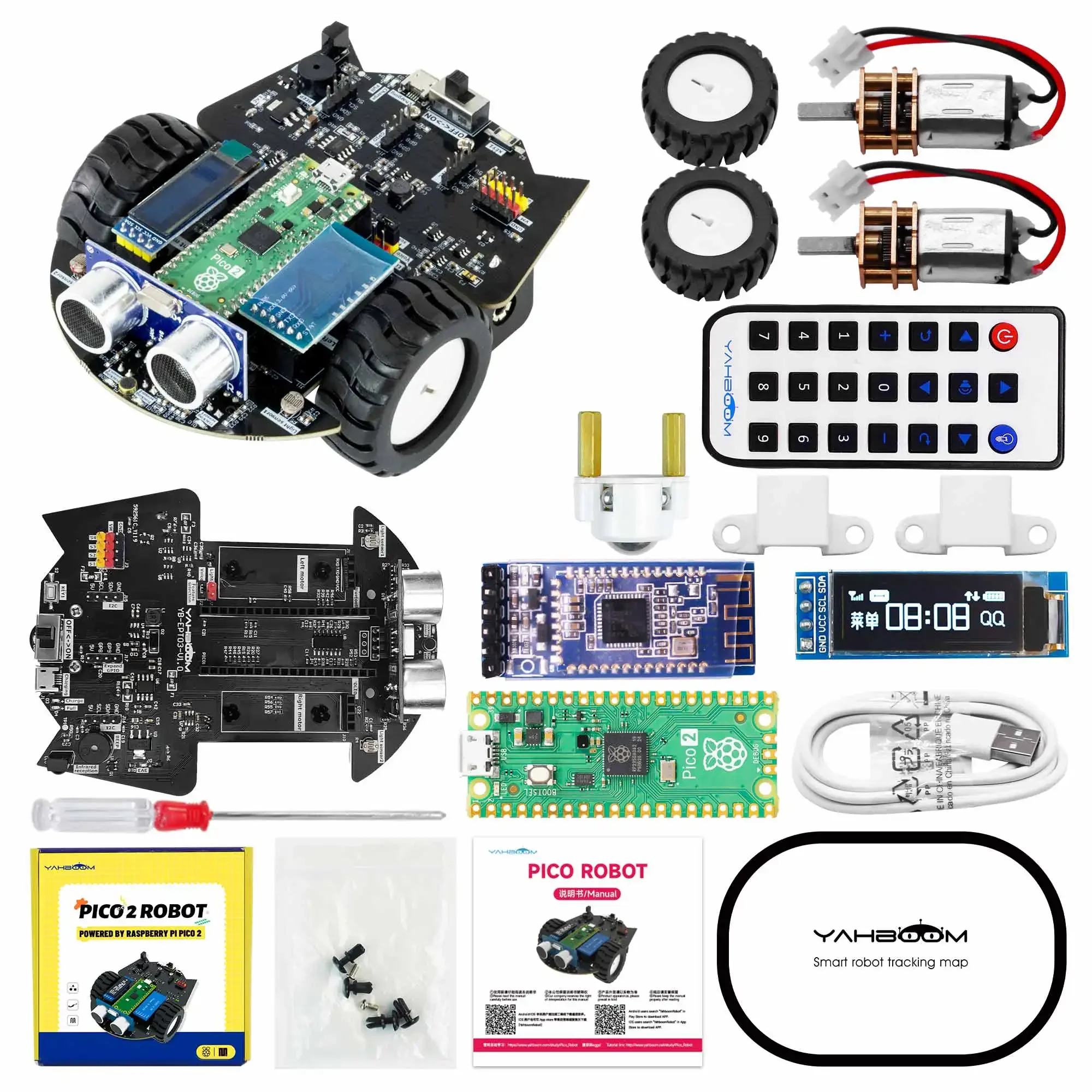 Yahboom Raspberry Pi Pico 2 Ro - Raspberry Pi Kit reseña y precio