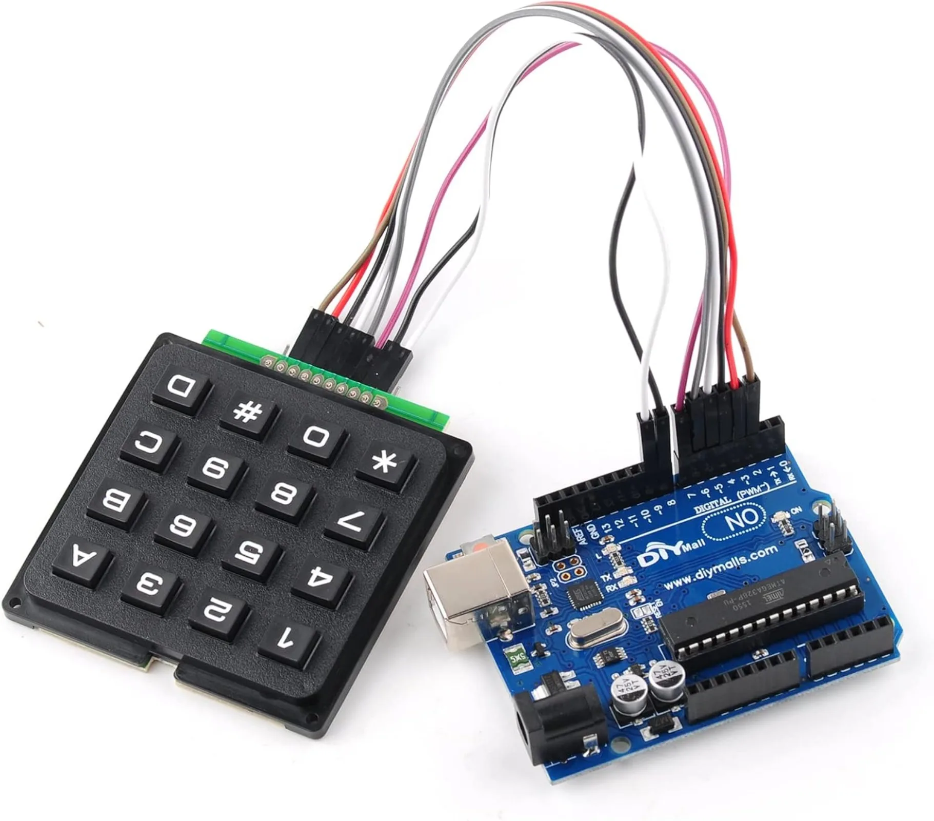 Teclado de Membrana Matricial  - Arduino Kit reseña y precio