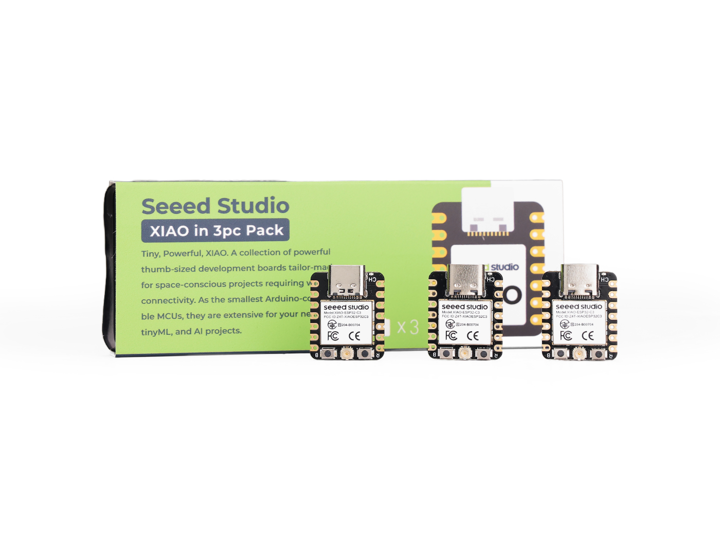 Paquete de 3 uds XIAO ESP32C3  - Arduino Kit reseña y precio