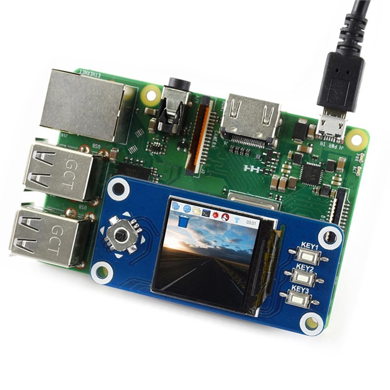HAT para Raspberry Pi, pantall - Pi Zero reseña y precio