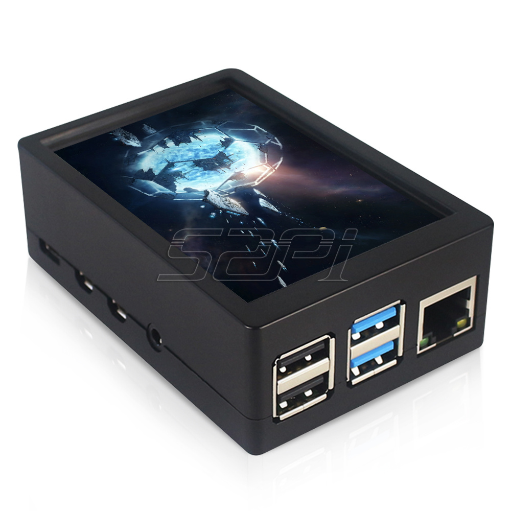 Kit de pantalla táctil resisti - Pi 4 Case reseña y precio