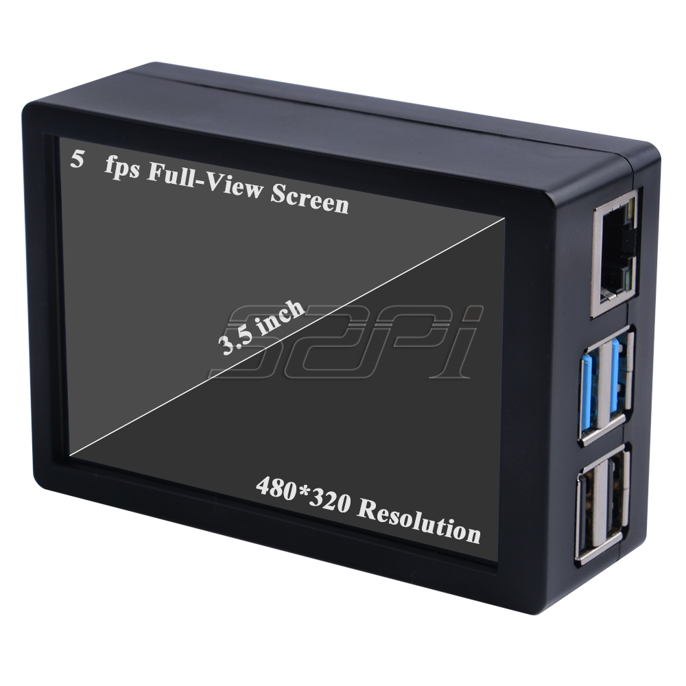 Kit de pantalla táctil resisti - Pi 4 Case reseña y precio