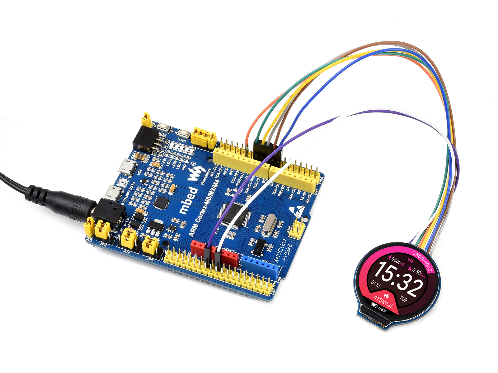 Módulo de pantalla LCD redondo - Pi Display reseña y precio