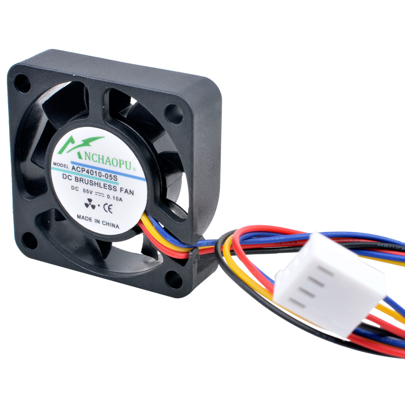 ANCHAOPU 4cm 40mm ventilador 4 - Pi 4 Case reseña y precio