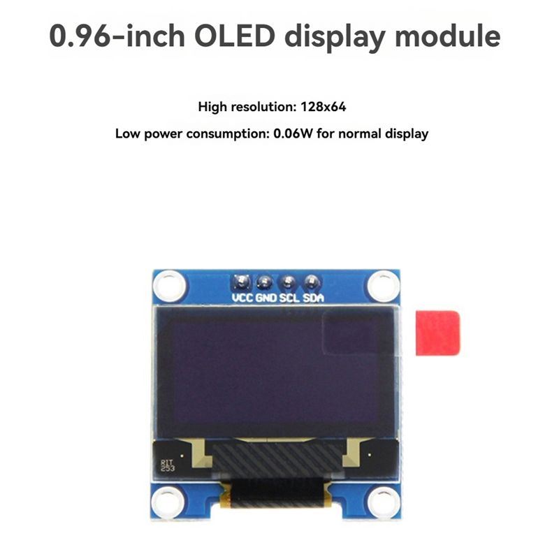 AY14 - Módulo OLED I2C SSD de  - Pi Display reseña y precio