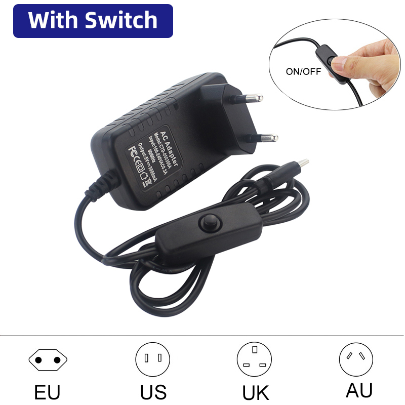 Fuente de alimentación Raspber - Pi Power Supply reseña y precio