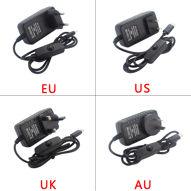 Fuente de alimentación Raspber - Pi Power Supply reseña y precio