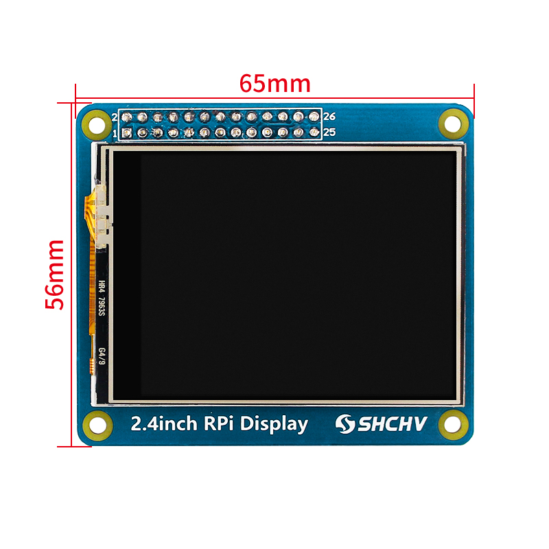 SHCHV Pantalla táctil de 2,4 p - Pi 5 Case reseña y precio