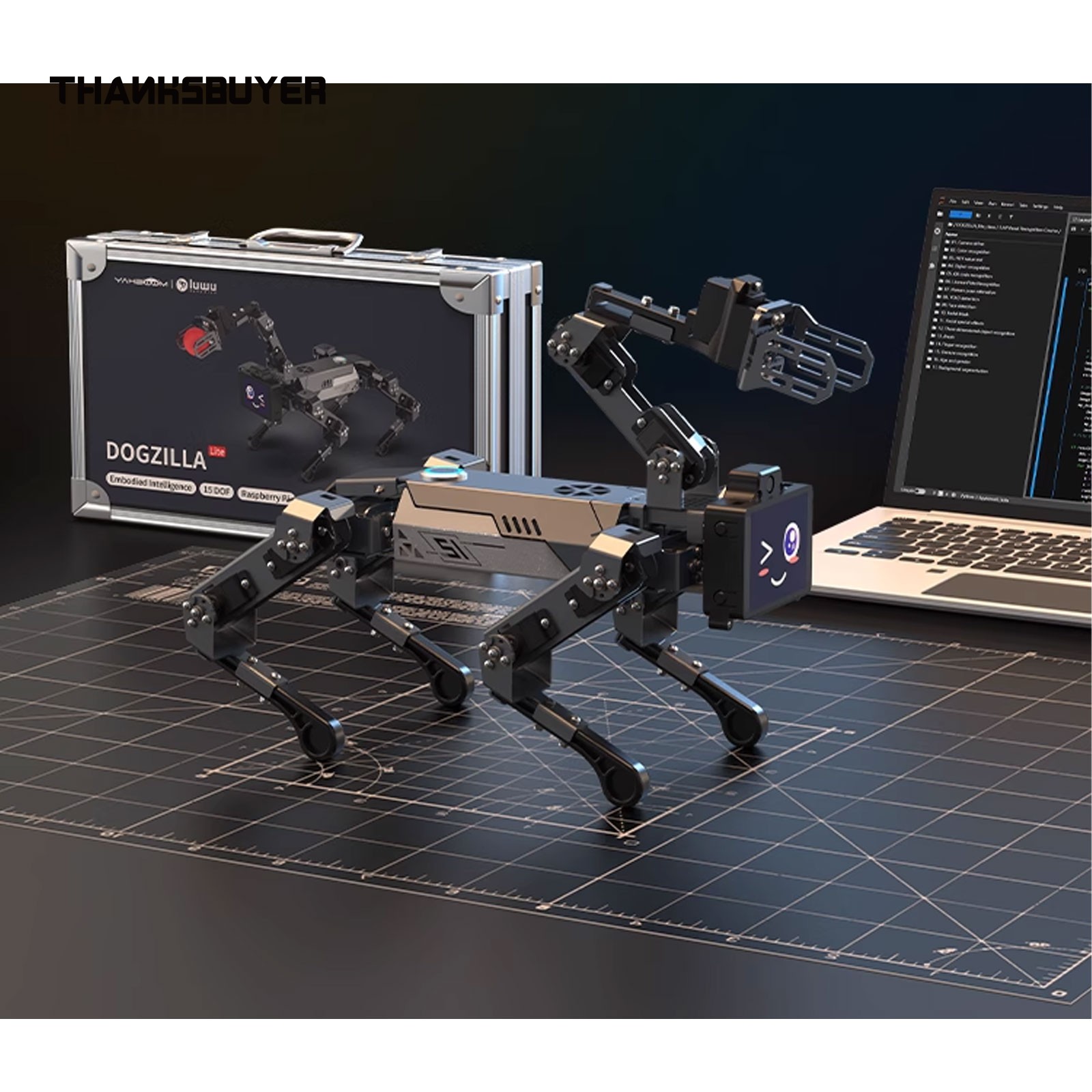 DOGZILLA-Lite 15DOF AI Bionic  - Raspberry Pi reseña y precio