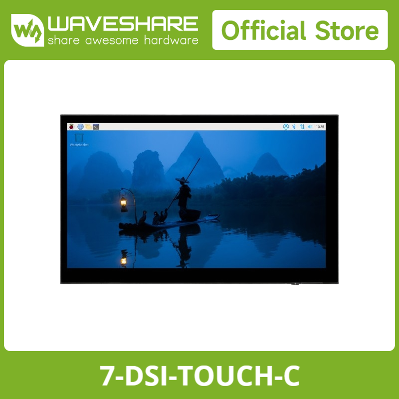 Pantalla táctil capacitiva DSI - Pi Display reseña y precio