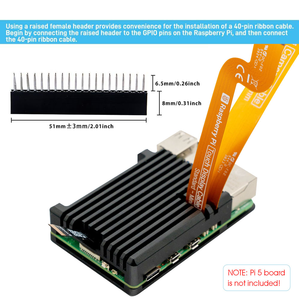 Caja de armadura de aluminio R - Pi 5 Case reseña y precio