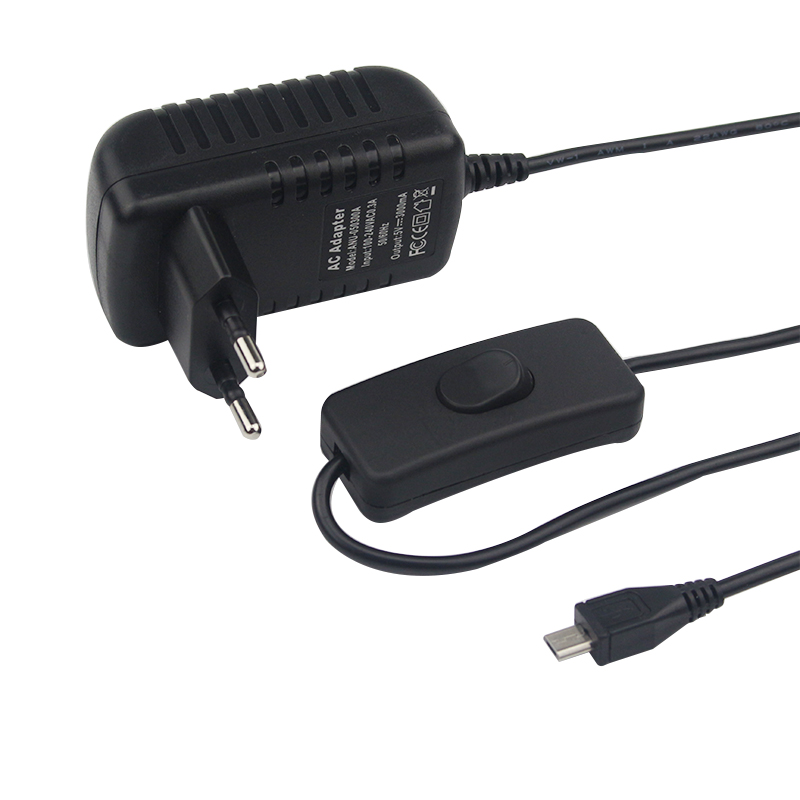 5V 3A Raspberry Pi 3 Modelo B  - Pi Power Supply reseña y precio