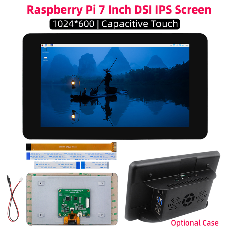 Raspberry Pi 7 pulgadas DSI 10 - Pi 5 Case reseña y precio