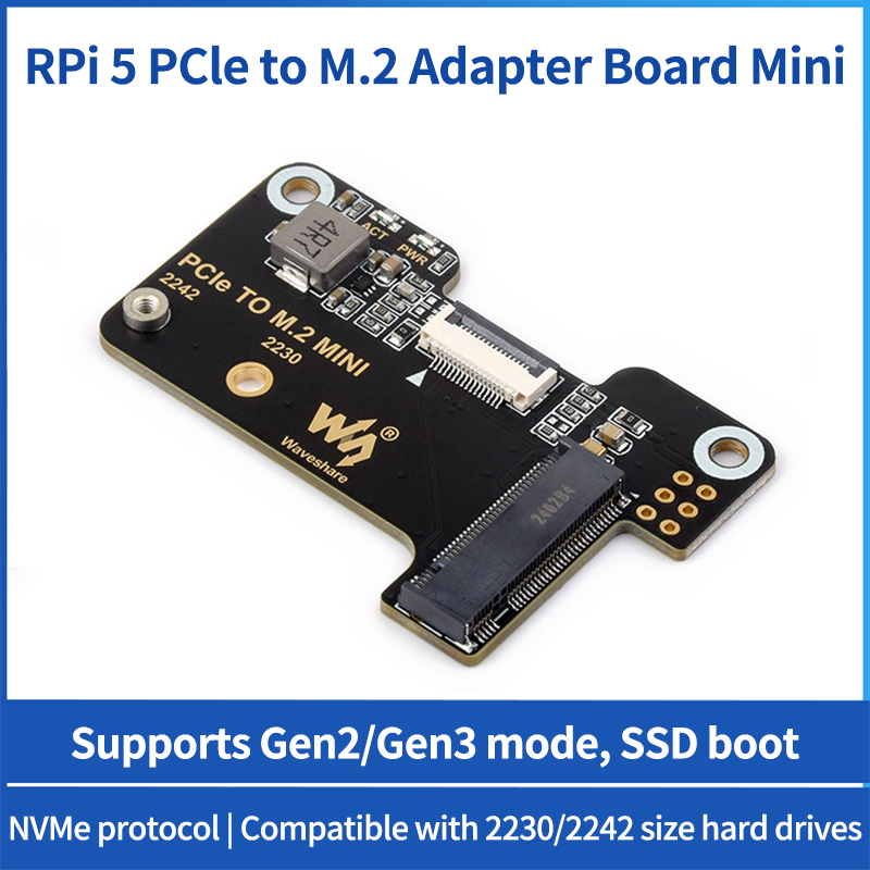 Raspberry Pi 5 PCIe a M.2 Mini - Pi Cooler reseña y precio