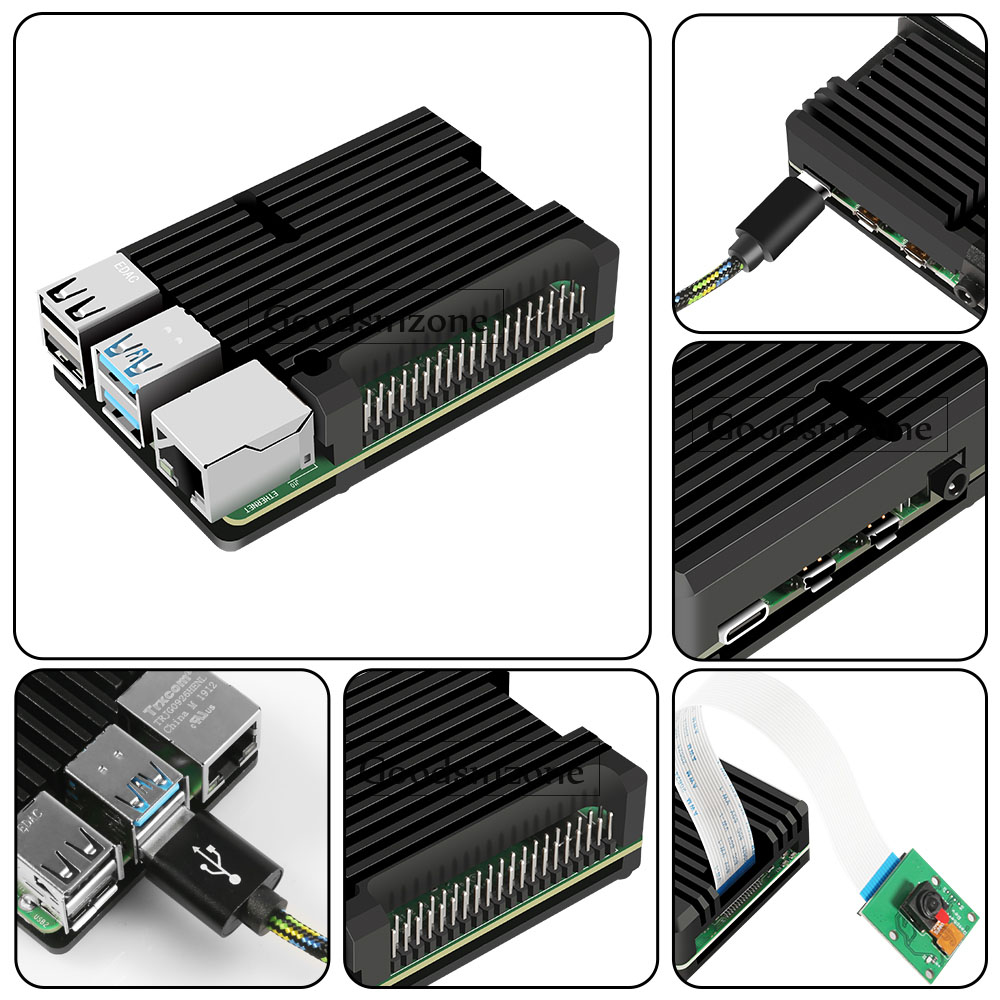 Caja de aluminio Armor para Ra - Pi 4 Case reseña y precio