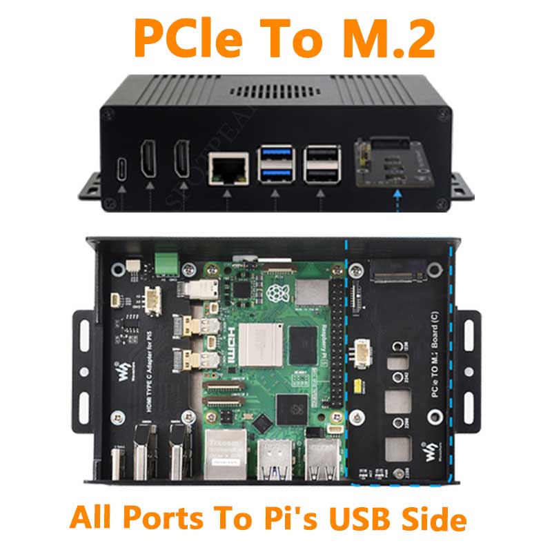 Raspberry Pi 5 Box Case Kit-C  - Raspberry Pi Kit reseña y precio