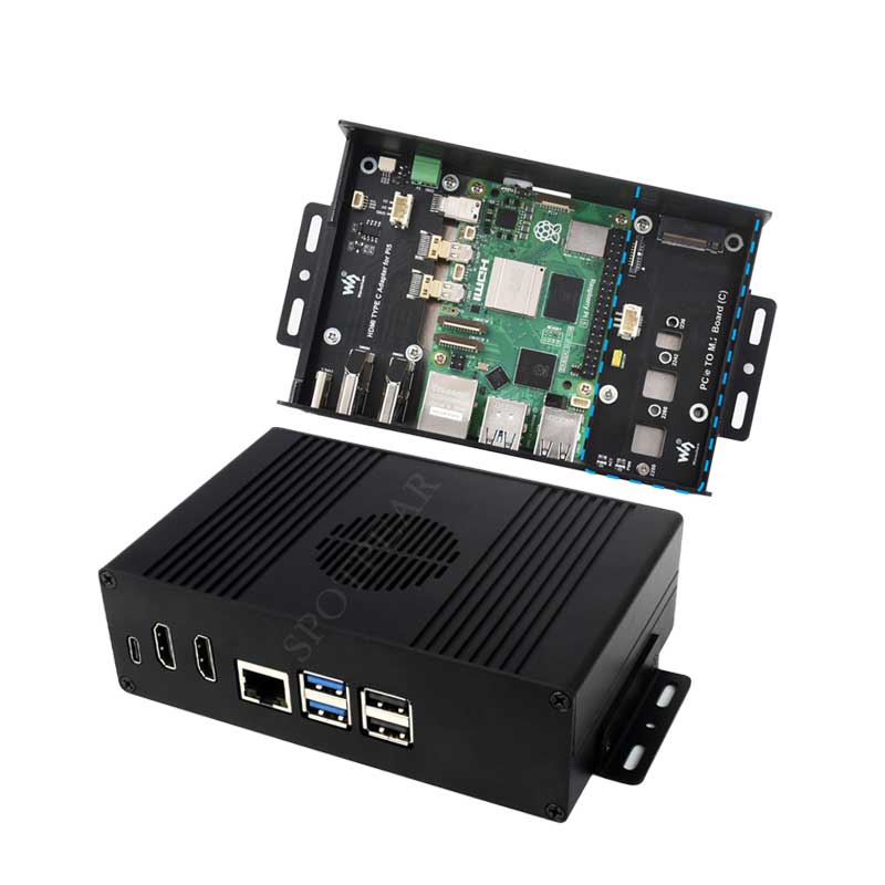 Raspberry Pi 5 Box Case Kit-C  - Raspberry Pi Kit reseña y precio