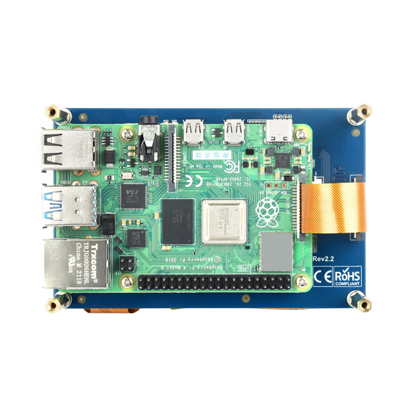 Raspberry Pi pantalla DSI de 4 - Pi 5 Case reseña y precio