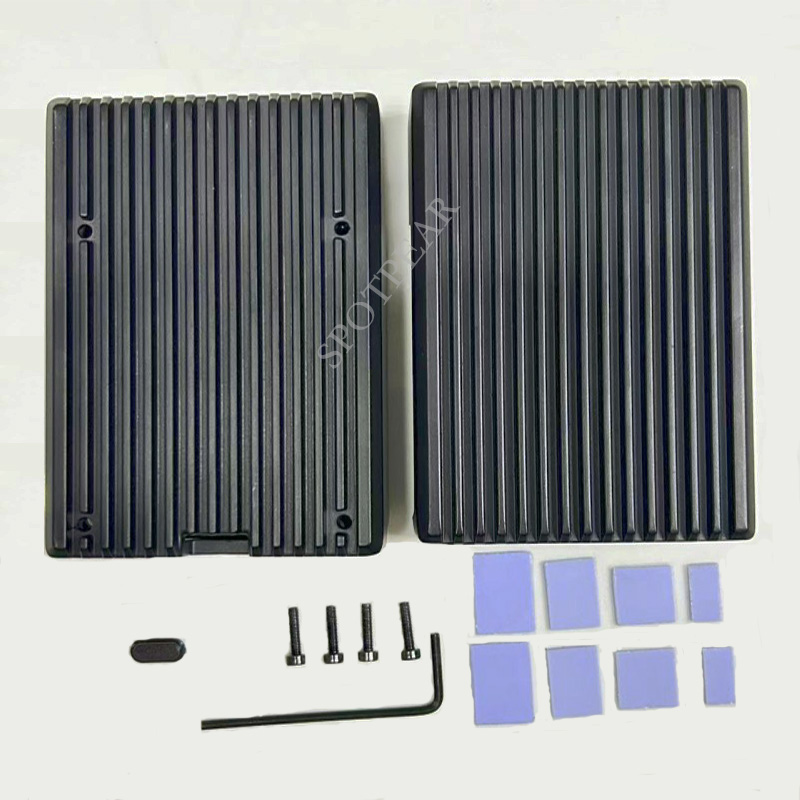 Caja de metal de aluminio Rasp - Pi 5 Case reseña y precio