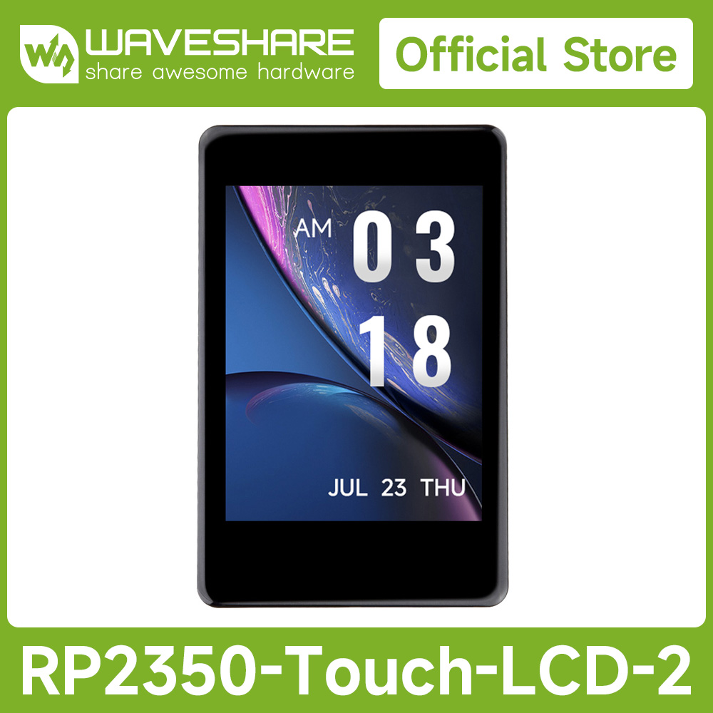 Waveshare RP2350 Placa de desa - Pi Display reseña y precio