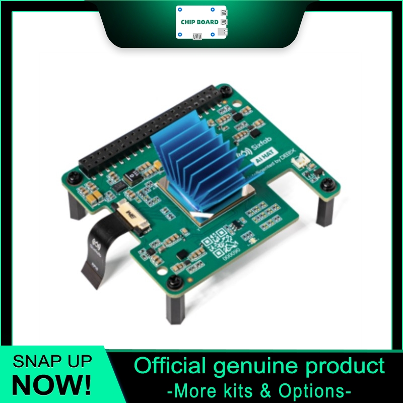 Sixfab AI HAT+ Raspberry Pi 5, - Raspberry Pi 5 reseña y precio