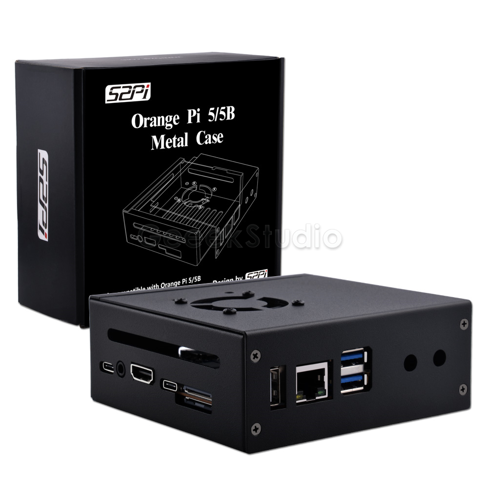 Carcasa protectora de Metal Or - Pi 5 Case reseña y precio