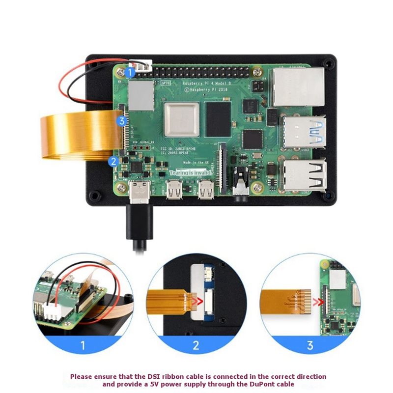 FC-[IANC-AB01] Pantalla LCD DS - Raspberry Pi 4 reseña y precio