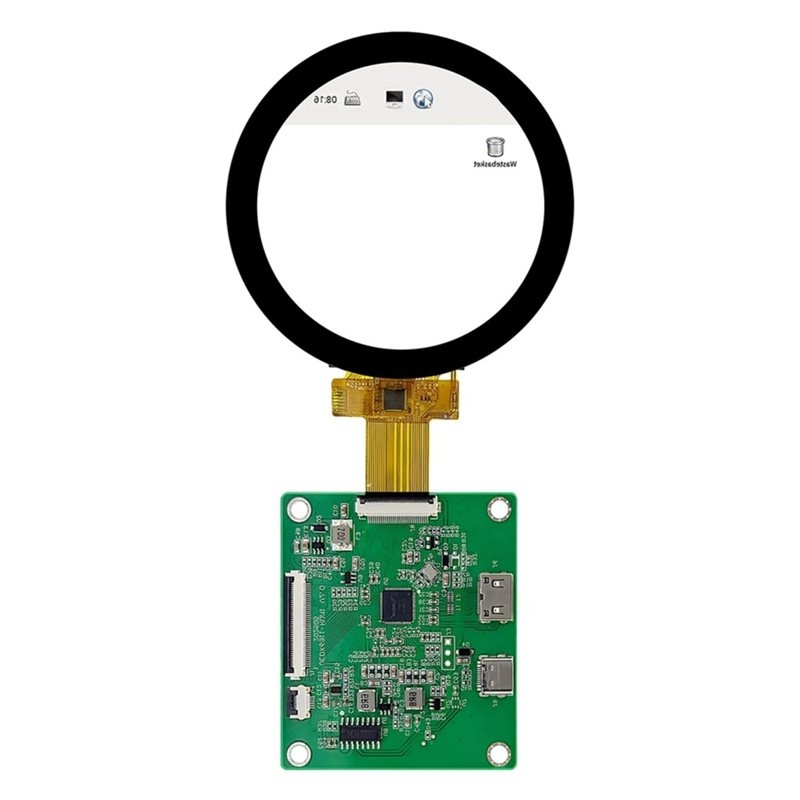 Pantalla Redonda LCD TFT DSI A - Pi Display reseña y precio