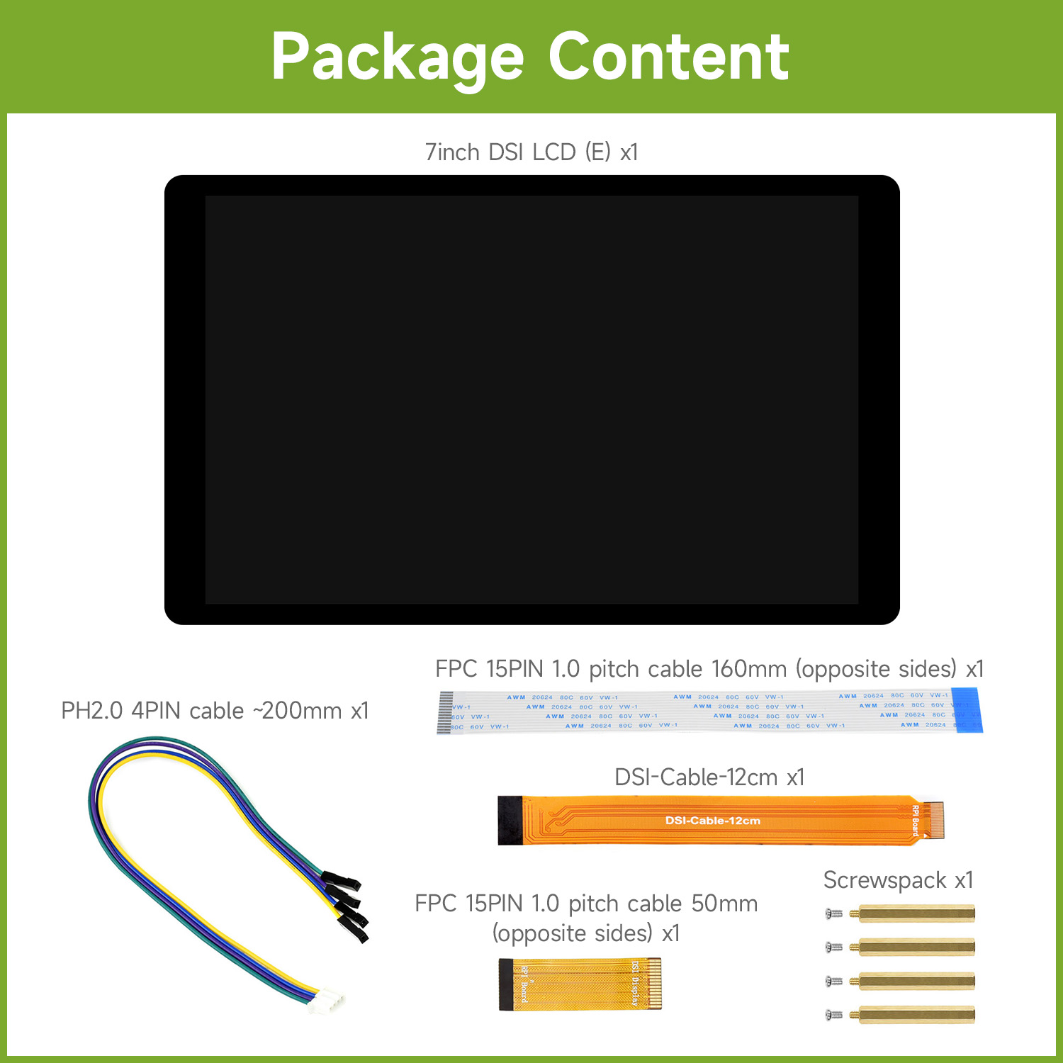 Pantalla Táctil Capacitiva DSI - Pi Display reseña y precio