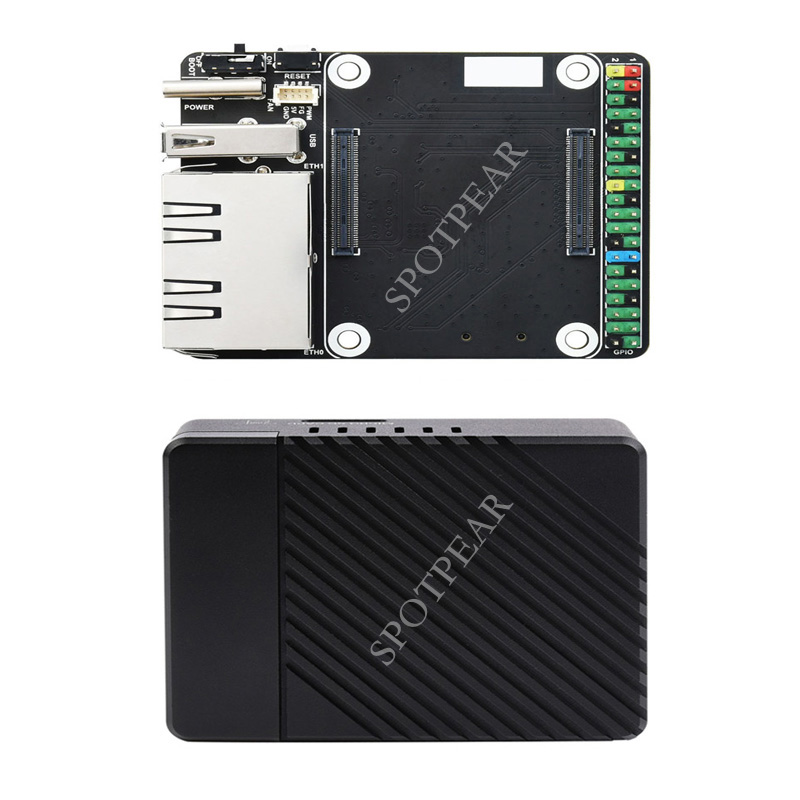 Raspberry Pi CM4 dual ETH mini - Pi 4 Case reseña y precio