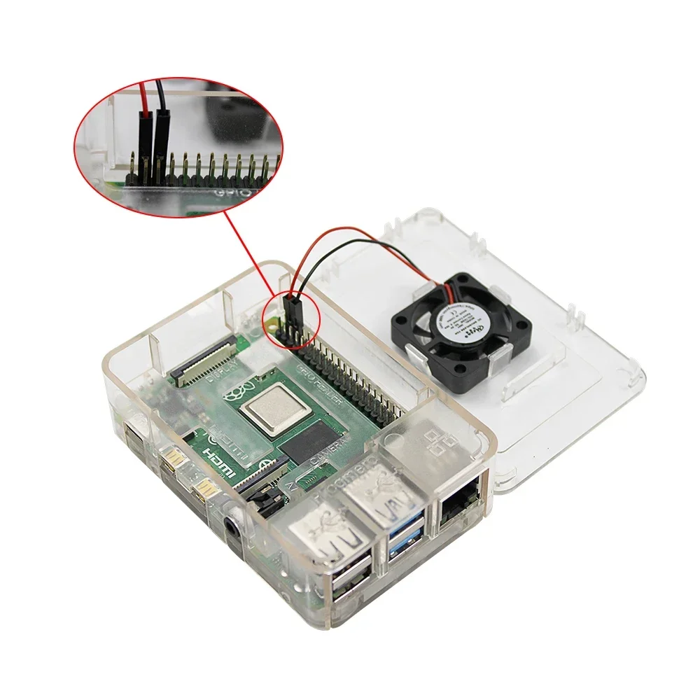 Raspberry Pi 4 8G 4G 2G Starte - Pi 4 Case reseña y precio