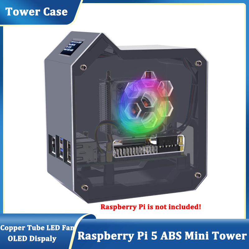 GeeekPi Raspberry Pi 5 ABS Min - Pi 5 Case reseña y precio