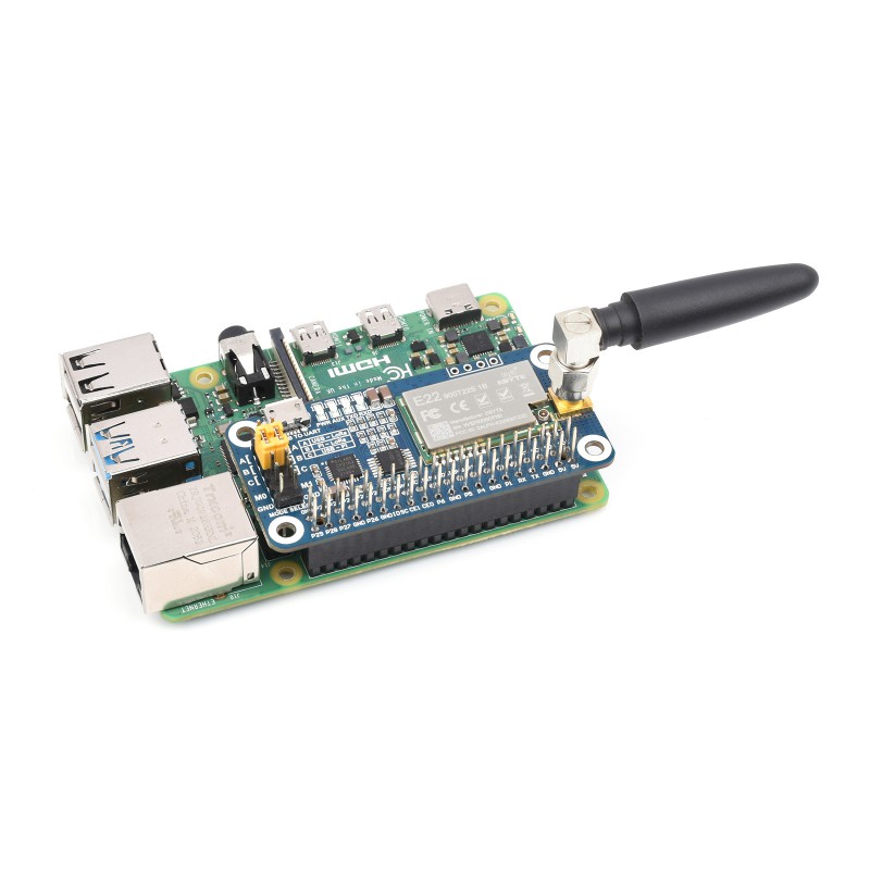 SX1262 SX1268 LoRa HAT para Ra - Raspberry Pi 5 reseña y precio