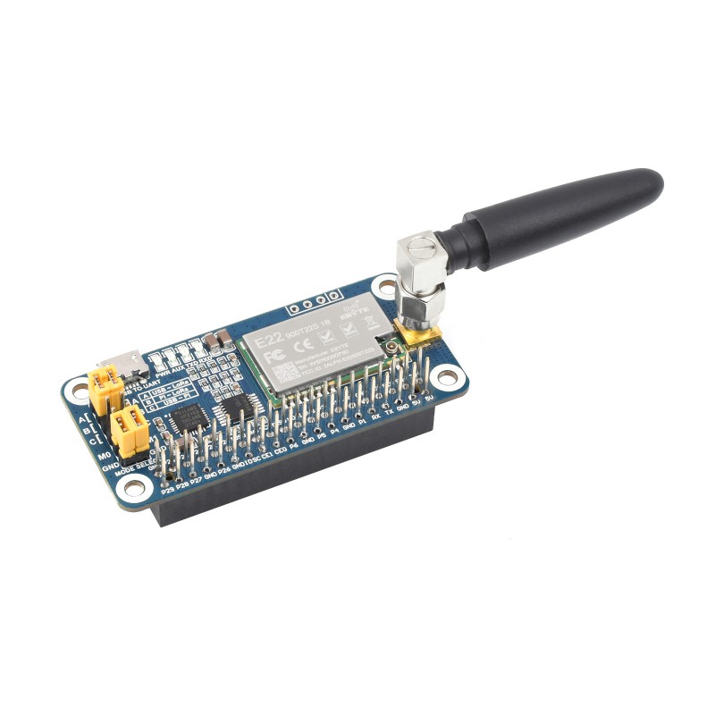 SX1262 SX1268 LoRa HAT para Ra - Raspberry Pi 5 reseña y precio