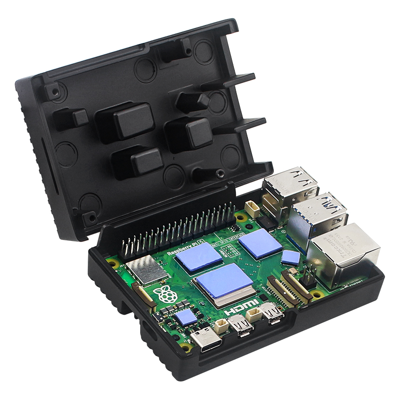 Carcasa de Aluminio para Raspb - Pi 5 Case reseña y precio