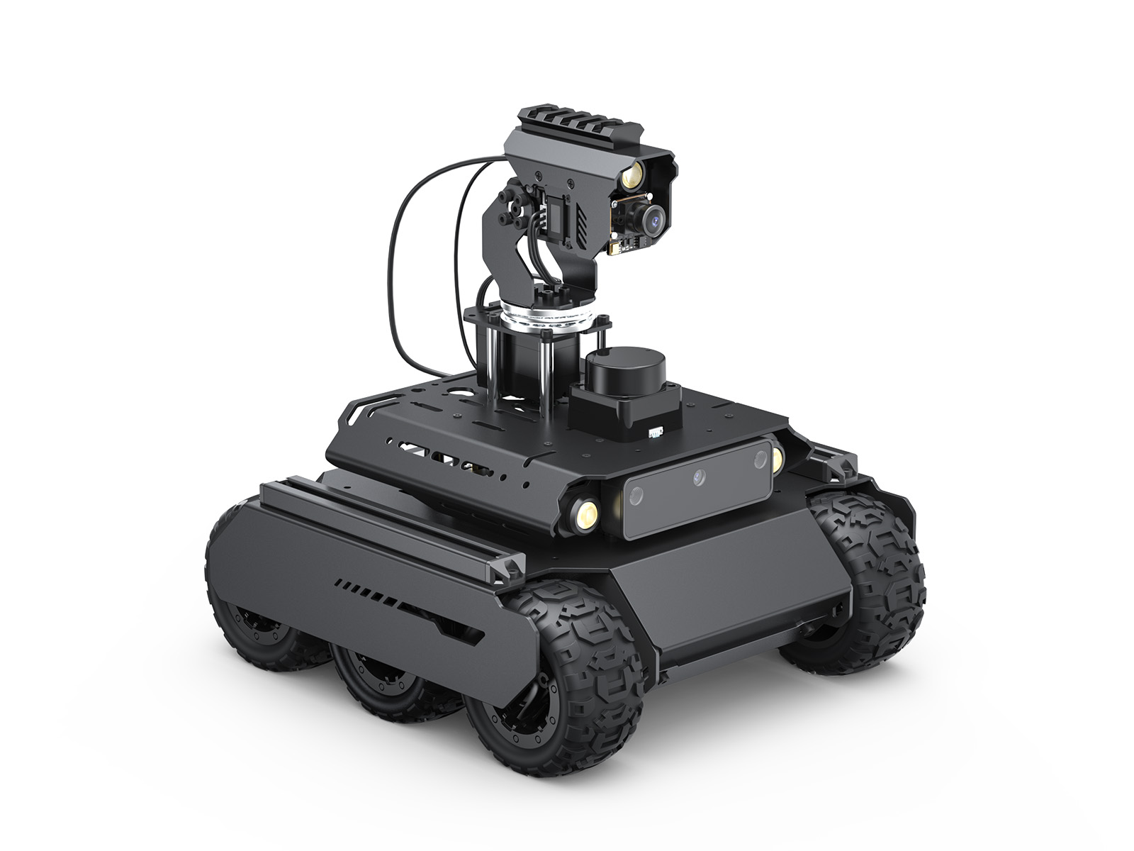 Waveshare Rover ROS 2 Robot 4W - Raspberry Pi Kit reseña y precio