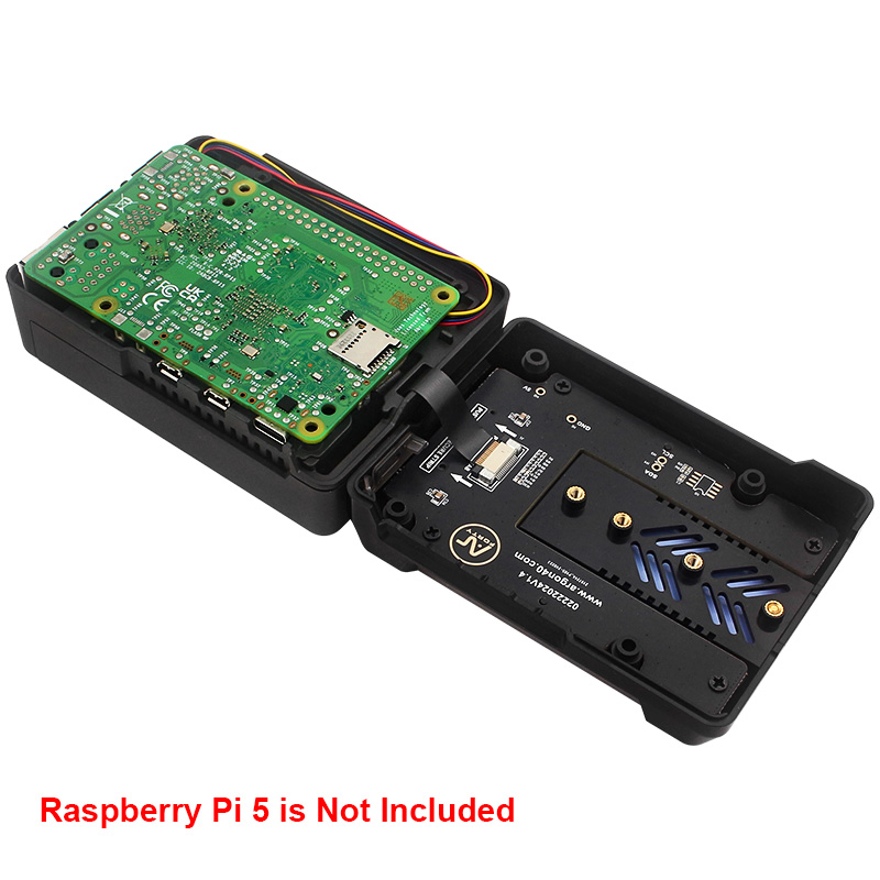 Argon NEO 5 M.2 NVME PCIE carc - Pi 5 Case reseña y precio